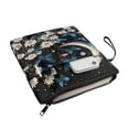 thumbnail image 2 of HELLHERO Butterfly Daisy Book Sleeve Cover Easy Carry Book Case Polyester Fabric Waterproof Carrying Book Case with Book Protection Book Organzier Holder, 2 of 8