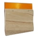 thumbnail image 1 of Raspador de tinta de madera para serigrafía, mango antideslizante, durómetro 75, para tienda 10 cm x 35 cm x 07 cm, 1 of 9