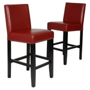 Roundhill Citylight Counter Height Bar Stool Set of 2, Multiple Colors Available by Roundhill