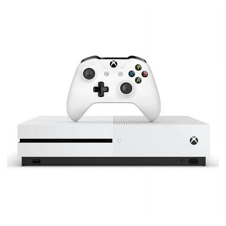 Pre-Owned - Microsoft Xbox One S White (1TB) + Free Controller - Good