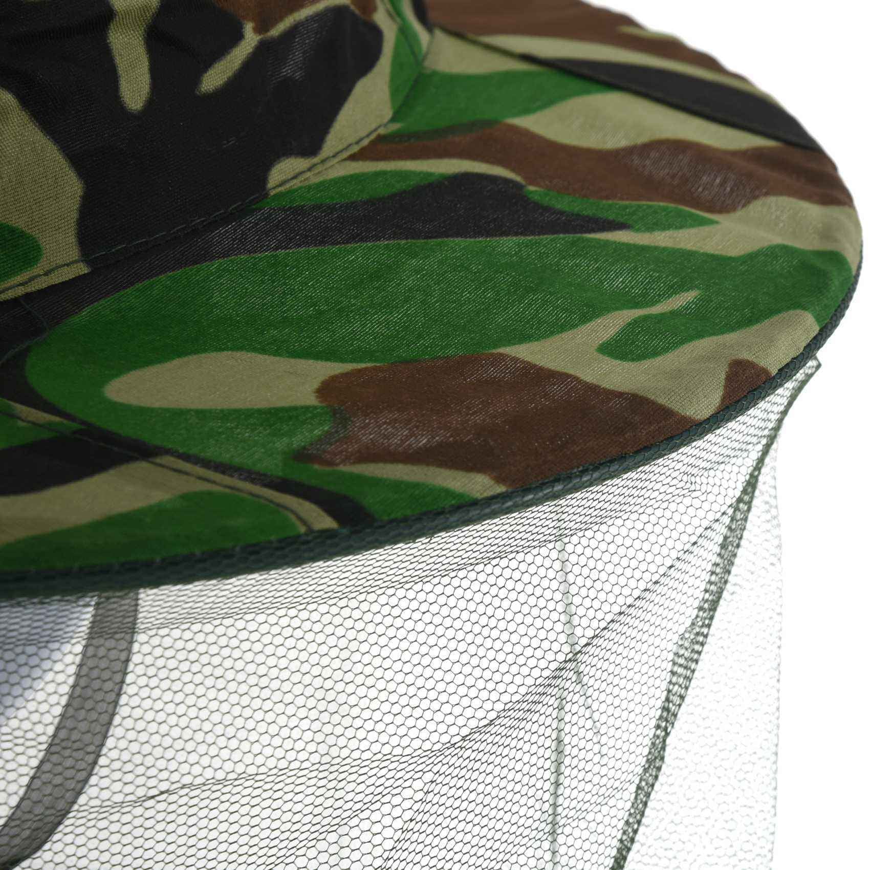 Camouflage Patten Beekeeper Hat Beekeeping Face Mask P4O3 ZC 