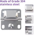 thumbnail image 4 of 2PC/SET Replacement For Coleman Cooler Hinges For Cooler Stainless Steel Hinge Parts, 4 of 10