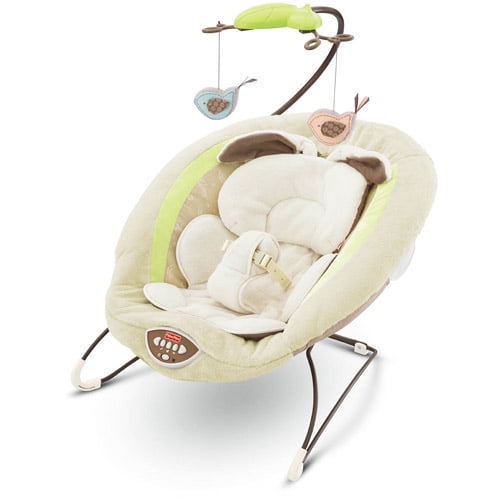FisherPrice Deluxe Bouncer with Music, My Little Snugabunny