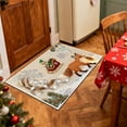 thumbnail image 2 of Vwrxbz Non-Slip Christmas Door Mat 15.7x23.6 Inch Polyester Absorbent Entrance Rug for Kitchen Bathroom Home Decor, 2 of 7