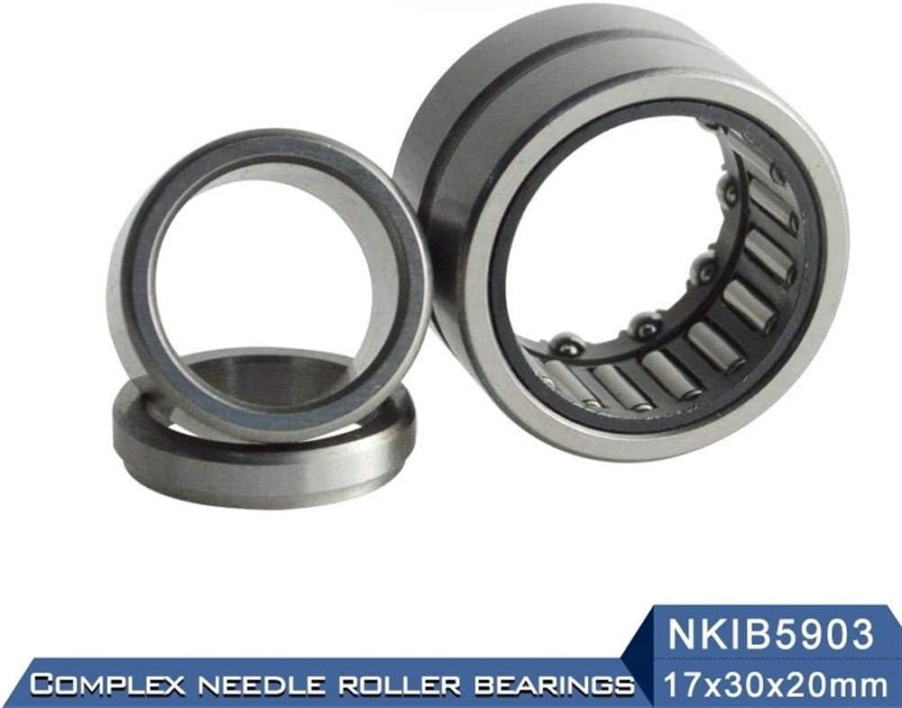 NKIB5903 Complex Bearings  17X30X20mm Needle Roller Angular Contact Ball Bearing NATB5903 NATB 5974903