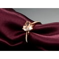 thumbnail image 4 of 1.50 Carat Heart shape Morganite and Diamond in Rose Gold, 4 of 4