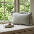 thumbnail image 4 of REGALWOVEN 2 Pcs Cotton Pillowcase,   Pillow Cases Envelope Closure, Pillow Covers for Women Men, Wrinkle Resistant Durable Gray A Queen, 4 of 4