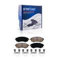 thumbnail image 6 of Detroit Axle - Front Brake Kit for 1998-2001/2005-2006 Hyundai Elantra, Disc Brake Rotors Ceramic Brakes Pads Replacement: 10.12'' inch Rotors, 6 of 7