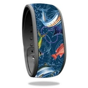 MightySkins DIMABA-Saltwater Compass Skin Decal Wrap for Disney Magic Band - Saltwater Compass