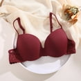 thumbnail image 2 of Aayomet Bras for Women Fastening Bra With Underwire Full Coverage Bra (Red, 42/95B), 2 of 5