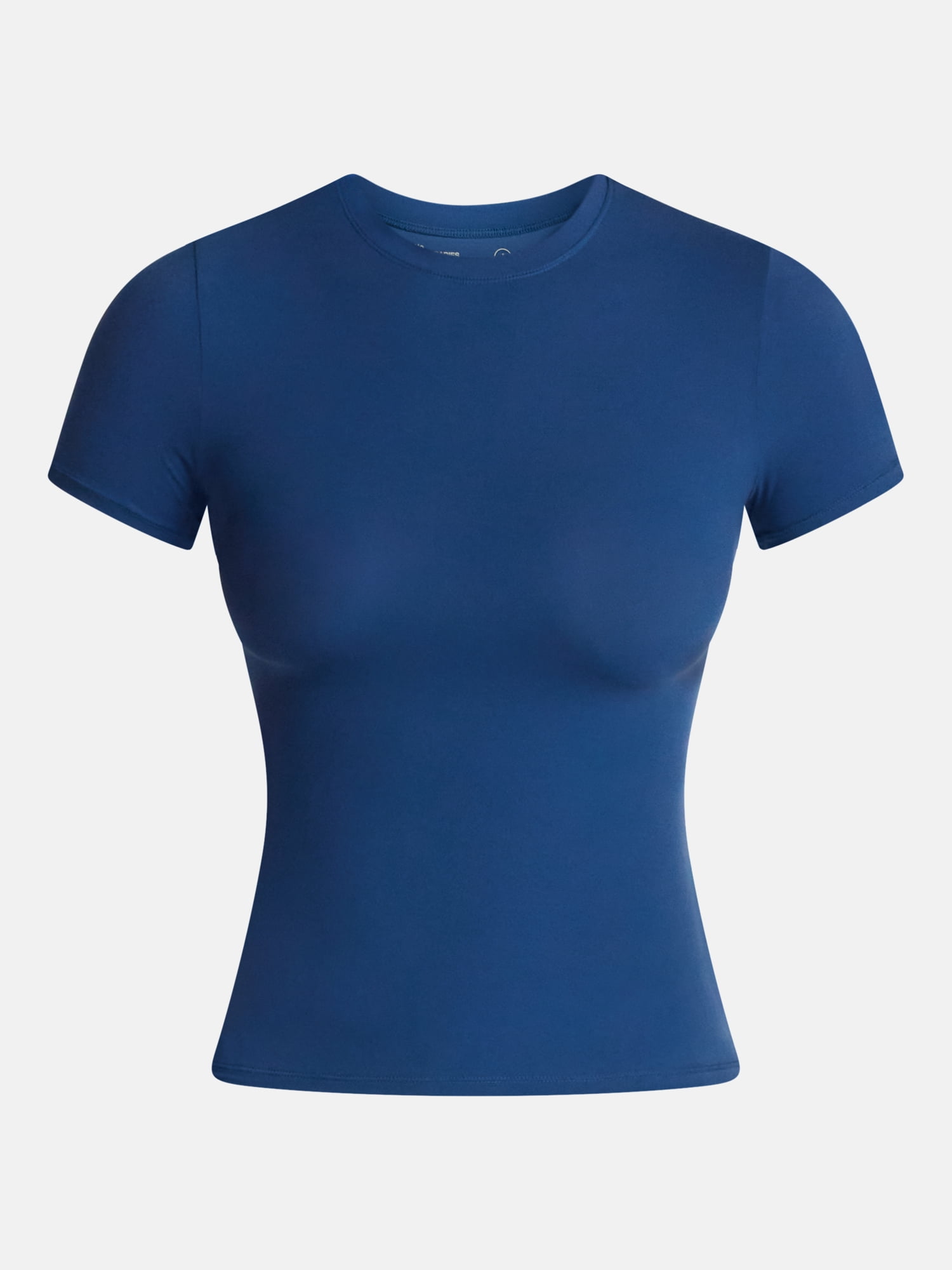 No Boundaries Fit Stretch Tee with Short Sleeves, Women's XS-XXXL