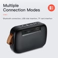thumbnail image 3 of Altavoces Bluetooth portátiles con sonido estéreo, inalámbricos, para interiores, exteriores, fiestas, playa y viajes., 3 of 7