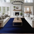 thumbnail image 3 of 8'x10' Area Rugs, Navy Blue Black Ombre Indoor Outdoor Area Rug for Living Room Bedroom, Modern Abstract Striped Gradient Washable Bathroom Rugs Kitchen Floor Carpet Mats Home Decor Aesthetic, 3 of 8