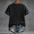 thumbnail image 5 of 9/11 25th Anniversary Shirt Womens WE Will Never Forget Tee Shirts | Lightweight Fabric, V Neck Short Sleeve Tops, American Flag, 2001-2026 25Th Anniversary Tops, Patriotic Honor Tee Shirt,M, 5 of 5