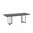 thumbnail image 2 of Manhattan Comfort Celine 86.22 Dining Table with Seating Capacity for 8 in Black, 2 of 11
