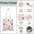 thumbnail image 3 of Sac d'Épicerie Réutilisable Floral Coloré - Écologique et Durable, 3 of 6