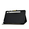 thumbnail image 2 of Glitter Folio Flip Case for Samsung Galaxy Tab S8/S7 Case 11 Inch (SM-X700/X706/T870/T875), PU Leather Folding Stand Card Slots Cover with Multiple Viewing Angles Tablet Case Cover,Gold, 2 of 10