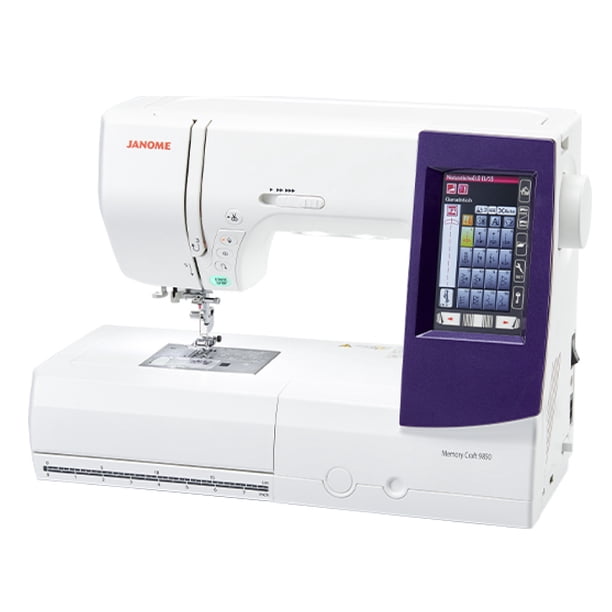 Máquina Digital 2 En 1 Para Coser Y Bordar Mc9850 Janome