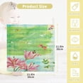 thumbnail image 2 of 5 PCS Vintage Flower Butterfly Baby Muslin Washcloths, Sheet Music Watercolor Soft Absorbent Face Towel Burp Cloths Cotton Bath Wipes Infant Wash Cloth for Newborn Boys Girls, 2 of 7