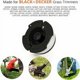 thumbnail image 3 of Carrete de alimentación automática A6485 A6481 para recortadora Black and Decker Reflex ST5530-GB GLC3630L20-GB BESTA530-GB, 30 pies 0,065" (8 bobinas, 1 cabezal, 1 mol), 3 of 5