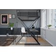 thumbnail image 2 of X-Loft Bunk Bed, Black, 2 of 7