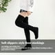 thumbnail image 5 of Sonducket 1 par de medias de punto de Color sólido, calcetines altos Keen, calentadores de piernas para mujeres, zapatos, accesorios, medias bonitas de Prendas para la parte inferior del cuerpo Negro, 5 of 6