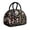 Black-39, variant on Mushroom House Lunch Tote - Smurf Village Inspired Design, Reusable Insulated Bag for Nostalgia