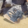 thumbnail image 1 of Sandalias de verano para bebé niña, zapatos para niña, antes de caminar al aire libre, suela suave, zapatos de playa, Sandalias planas, primeros zapat Azul oscuro 13cm, 1 of 8