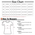 thumbnail image 3 of Blusa de camiseta informal con estampado de manga corta y cuello en V de verano para mujer a la moda Fridja  ghk5286, 3 of 5