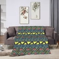 thumbnail image 1 of ZNDUO Retro Ethnic Pattern Throw Blanket, Lightweight Cozy Soft Throw Blanket for Couch, 80"x60" Throw Blankets for Bed, 1 of 8