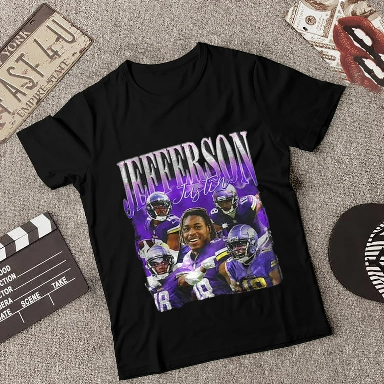 Image Justin Jefferson image beautiful image beautiful - Vintage 90s Graphic Style Justin Jefferson UNISEX T-Shirt ...