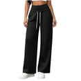 thumbnail image 3 of Jsaierl Womens Sweatpants Athletic Baggy Elastic Waist Trousers Casual Drawstring Work Jogger Pants with Pockets, 3 of 8