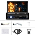 thumbnail image 2 of Android 8.1 2+16G Car Radio Autoradio 1 Din 7" Touch Screen Car Multimedia Player GPS Navigation Wifi Auto MP5 Bluetooth USB FM Rear View Camera,with 4LED Camera, 2 of 10