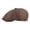 Coffee, variant on Ljudmp Vintage Octagonal Acrylic Fiber Newsboy Cap for Men Women Painter Hat Classic Vintage Cabbie Hat Elastic Flat Beret Cap Black
