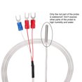 thumbnail image 4 of PT100 RTD Temperature Sensor Probe 3 Wire Cable Thermocouple Stainless Steel 50cm(1.64ft) (Temperature Rang: -20~420°C), 4 of 4