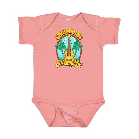 

Inktastic Ukulele Hawaiian Muic Gift Gift Baby Boy or Baby Girl Bodysuit