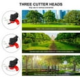 thumbnail image 6 of SAYFUT 24V 800W Electric Grass Trimmer Double Wheel Cordless Electric Lawn Mower Adjustable Length Garden Pruning Cutter Tool, 6 of 7