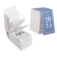 thumbnail image 5 of LOLIPPYY 2Pcs Desk Calendars Office Decor Blue Offset Paper Tearable For Home Office Supplies, 5 of 8