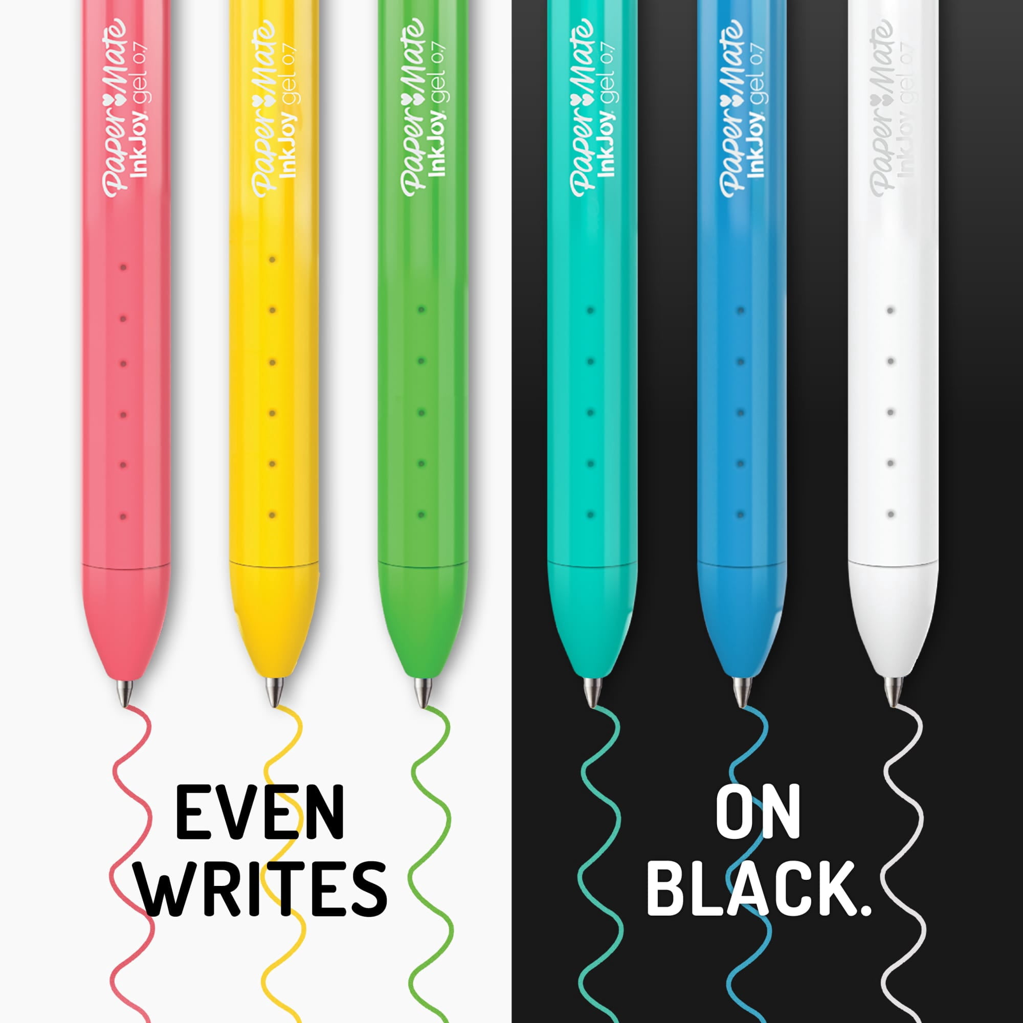 Sharpie Creative Markers, Paint-like Acrylic Markers, Bullet Tip, and Paper Mate InkJoy Bright Gel Pens, Assorted Colors, Teacher Appreciation Pack, 14 Count