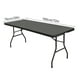 thumbnail image 4 of Manteles, cubierta para mesa de picnic, cubierta de mesa de spandex, mantel de picnic, mantel elástico para mesa rectangular de 1,8 x 0,7 m, mantel de patio estirable y lavable para exteriores., 4 of 4