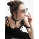 thumbnail image 4 of Gafas de sol vintage de metal con montura pequeña poligonal para mujer, protección UV400 xq-sg1495, 4 of 4