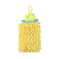 thumbnail image 3 of DOLITY Hanging Hand Towels Towels Reusable Quick Dry Kitchen Towels Microfiber Yellow, 3 of 9
