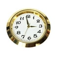 thumbnail image 2 of Inserto de Reloj de 36 Mm (1-7/16") con Números Arábigos. Diámetro de La Esfera: 35 Mm (1-3/8"). Piezas para Reparación de Relojes de Oficin Dorado, 2 of 9