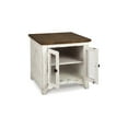 thumbnail image 2 of Signature Design by Ashley Casual Wystfield End Table  White/Brown, 2 of 9