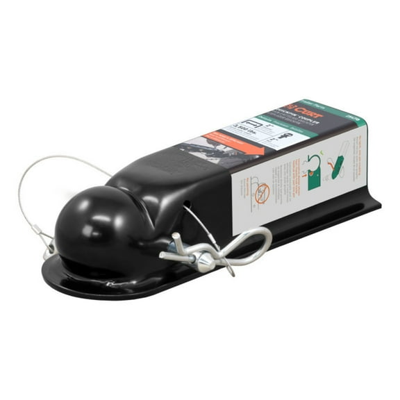 Curt QuickPin No-Latch 2in Trailer Coupler (2in Channel - 3500 lbs) - 25470