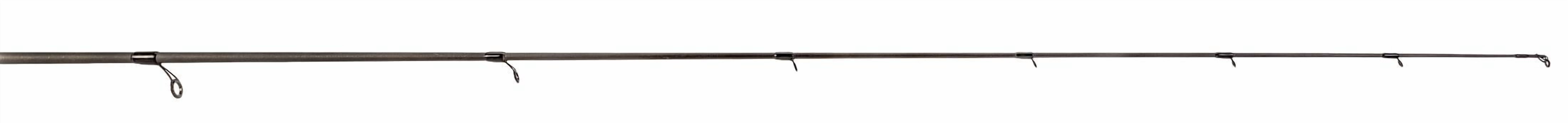 Lew’s TP2 Spinning Fishing Rod, 6-Foot 6-Inch, 1-Piece HM45 Graphite Rod with Medium-Light Power and Fast Action, Winn Dri-Tac Split-Grip, SoftTouch Reel Seat, No Foul Hook Keeper, Black/Gray
