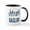 White/Black Inside, variant on CafePress - Navy Girl Loves A Sailor Mug - 11 oz Ceramic Mug - Novelty Coffee Tea Cup