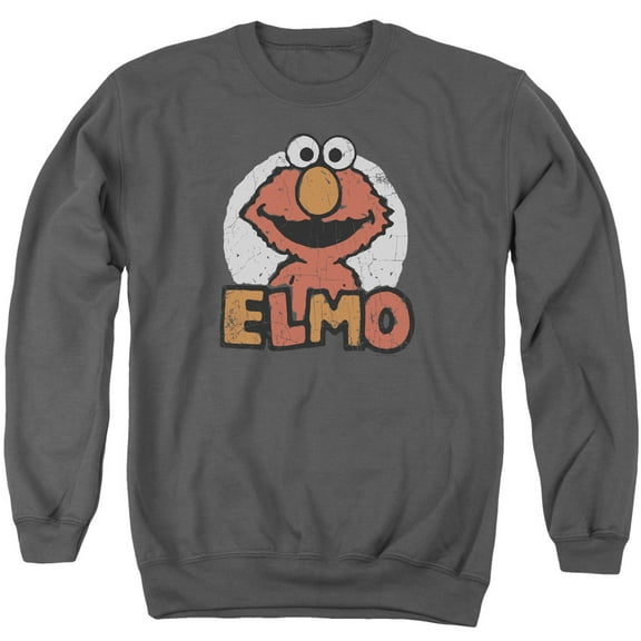 Sesame Street - Elmo Name - Crewneck Sweatshirt - XX-Large