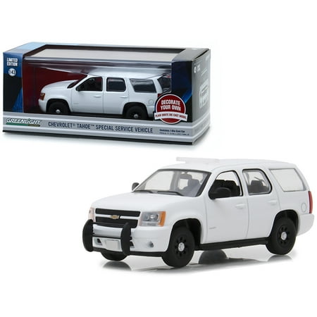 Chevrolet Tahoe  Special Service Vehicle Plain White 1 43 
