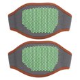 thumbnail image 2 of 2 almohadillas térmicas eléctricas para el cuello, terapia de calor, calentamiento rápido, soporte de acero, envoltura térmica para el cuello, puntos negros y verdes., 2 of 14